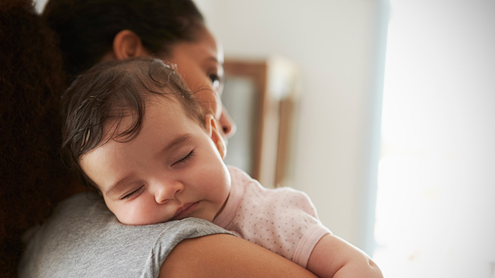 tips to cope when baby is not sleeping