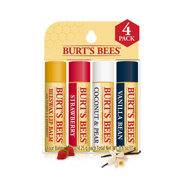 Burt's Bees lip balm four-pack