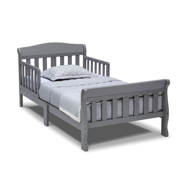 Delta Children Canton Toddler Bed in gray