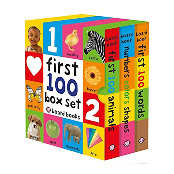 best toys for 1-year-old - First 100 Board Book Box Set