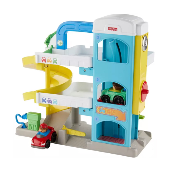 Best Toys for 18-Month-Olds - Fisher Price Helpful Neighbors Wheelie Garage