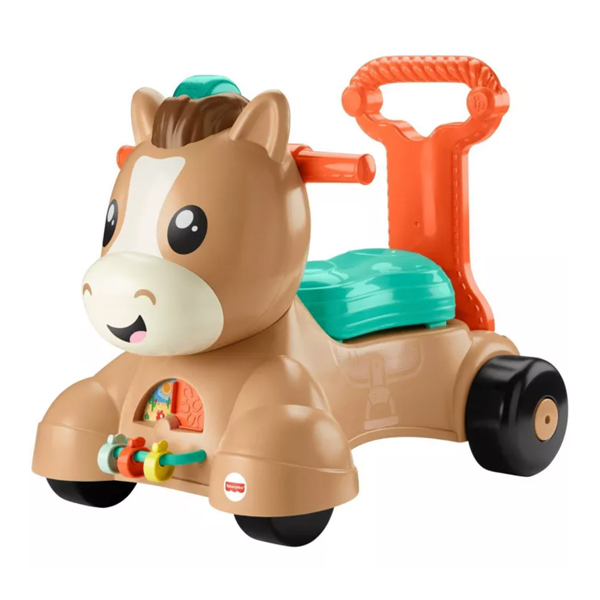 Best Toys for 1-Year-Olds - Fisher Price Walk Bounce Ride Pony