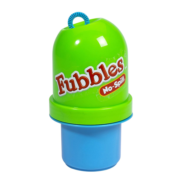 Best Toys for 18-Month-Olds - Little Kids Fubbles No Spill Tumbler Solution Bubble Wand