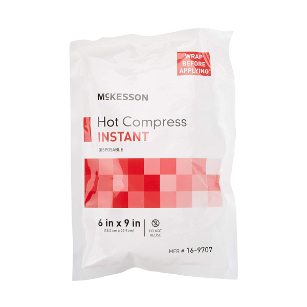 Best Products for Round Ligament Pain - McKesson Large Instant Hot Compress 24-Pack