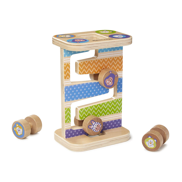 Best Toys for 18-Month-Olds - Melissa and Doug Safari Zig Zag Tower