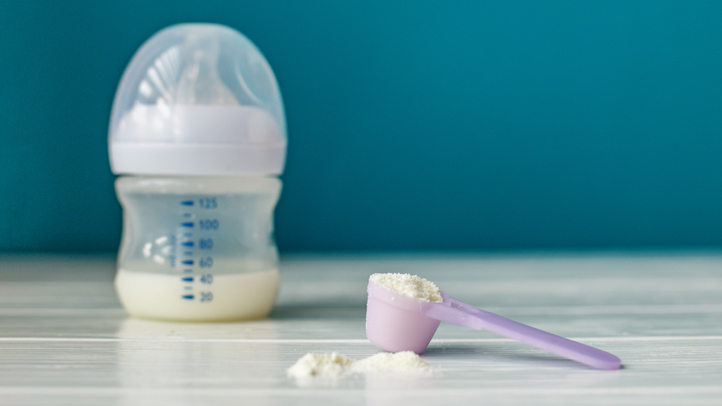 mixing breast milk and formula