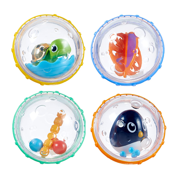 Best Toys for 6-Month-Olds - Munchkin Float Play Bubbles Bath Toy