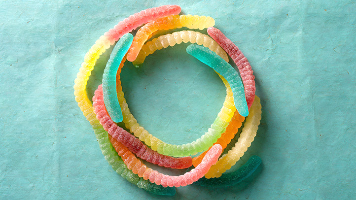 ringworm in toddlers, ring of candy gummy worms