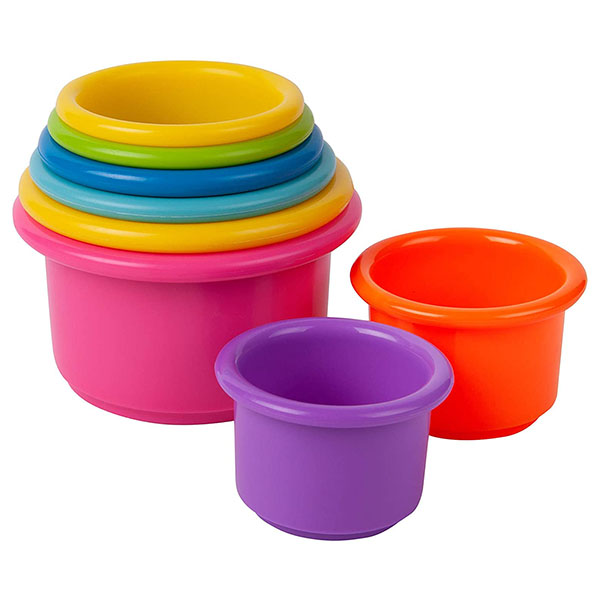 Most Versatile Toy for 6-Month-Olds - The First Years Stack Up Cup Toys