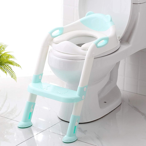 potty seat with ladder step stool