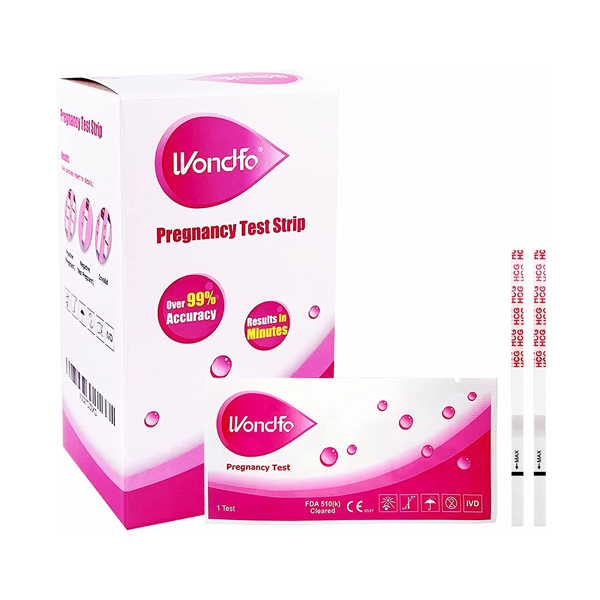 Best Pregnancy Tests - Wondfo Pregnancy Test Strips, 25 Count