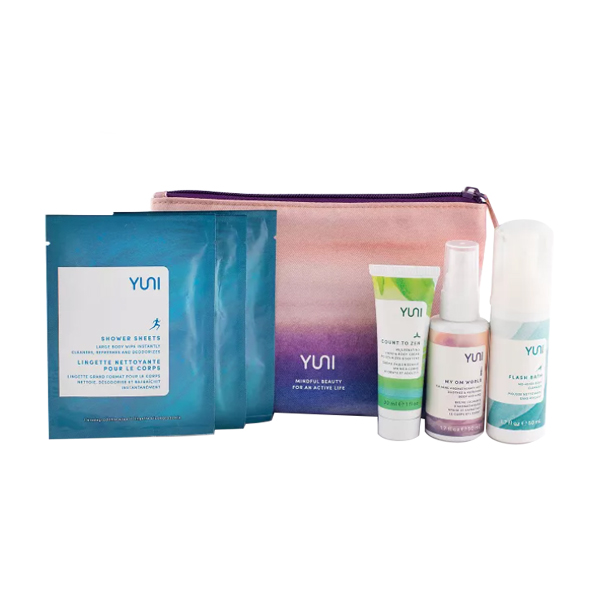 Mom Recommended Hospital Bag Checklist - Yuni Beauty On the Run Travel Kit